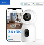 Xiaomi IMILAB C30 Dual Home Security Camera, Night Vision, 360, 3K+3K White EU CMSXJ111A