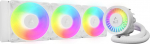 Arctic Liquid Freezer III Pro 360 A-RGB (White) Protsessor Vedeljahutuskomplekt 12 cm Valge 1 tk