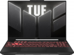 Asus TUF Gaming A16 FA607NUG-RL116W AMD Ryzen&trade; 7 7445HS S&uuml;learvuti 40,6 cm (16") WUXGA 16 GB DDR5-SDRAM 512 GB SSD NVIDIA GeForce RTX 4050 Wi-Fi 6 (802.11ax) Windows 11 Home Must, Hall