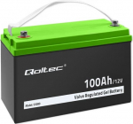 Qoltec Gel battery 12V, 100Ah