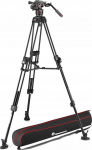 Manfrotto Statyw Manfrotto Zestaw 645 Alu Fast Twin + głowica 608 środ rozp