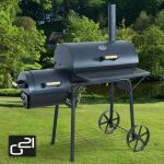 G21 BBQ Big Grill z wędzarnią węglowy 40 cm x 59 cm
