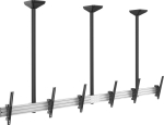 Equip Equip Deckenhalterung 45''-50''/3TFT je 50kg 1Gelenk  neig. sw (Speditionsversand)