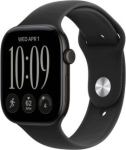 Apple Smartwatch Apple Watch Series 12 OLED 46 mm Cyfrowy 416 x 496 px Ekran dotykowy Czarny Wi-Fi GPS (MJEK4ZR/A)