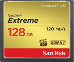 Sandisk m&auml;lukaart CF 128GB Extreme 120MB/s