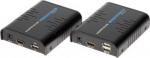 Noname System przekazu sygnału AV Extender HDMI+USB-EX-100