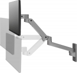 Ergotron LX PRO ARM SINGLE DISPLAY WALL MOUNT darkgrey