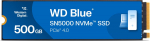 Sandisk Dysk SSD SanDisk Blue SN5000 500GB M.2 2280 PCI-E x4 Gen4 NVMe (WDS500G4B0E)