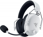 Razer BlackShark V3, gaming headset white/black, 2.4 GHz dongle, Bluetooth, USB