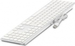LMP Klawiatura LMP USB Keyboard 110 keys wired USB keyboard with 2x USB and aluminum upper cover - Portuguese
