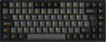 Akko Klawiatura Akko AKKO Black & Gold 3084B Plus Gaming Tastatur, RGB &ndash; V3 Cream Yellow Pro Switches, ISO DE, czarny & złoty