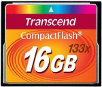 Transcend Karta Transcend 133x Compact Flash 16 GB  (TS16GCF133)