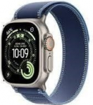 Apple Smartwatch Apple Watch Ultra 3 GPS + Cellular 49mm Natural Titanium / Trail Loop S/M Niebieski  (MEWR4QC/A)