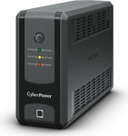 Cyberpower UT850EG-FR puhvertoiteallikas (UPS) Liini-interaktiivne 0,85 kVA 425 W 3 vahelduvvoolu kontakt
