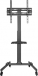 Techly Mobile TV stand 32-55 inches, 35kg, AV shelf