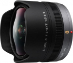 Panasonic Lumix G 8mm f/3.5 Fisheye objektiiv