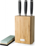 G21 Nugade komplekt bambusstatiivile Gourmet Damascus 6002217, 3 tk