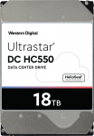 WD Dysk serwerowy WD Ultrastar DC HC550 18TB 3.5'' SATA III (6 Gb/s) (0F38459)
