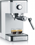 Graef Ekspres ciśnieniowy Graef ES 401, Espresso machine, 1.25 L, Ground coffee, 1400 W, Grey