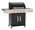 Landmann Triton 4.1 PTS czarny (12962) Grill ogrodowy gazowy 15 kW 65 cm x 44 cm
