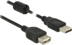 Delock Kabel USB Delock USB-A - USB-A 2 m Czarny (84885)
