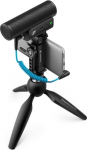 Sennheiser MKE 400 Mobile Kit - condenser, supercardioid microphone with low-pass filter with Manfrotto tripod