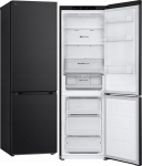 LG Refrigerator | GBV3100EEP | Energy efficiency class E | Free standing | Combi | Height 186 cm | No Frost system | Fridge net capacity 234 L | Freezer net capacity 110 L | Display | 35 dB | Dark Graphite
