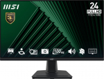 MSI Pro MP245G PC lamekuvar 60,5 cm (23.8") 1920 x 1080 pikslit Full HD LCD Must