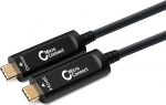 Microconnect Kabel USB MicroConnect USB-C - USB-C 15 m Czarny (MC-USB3.1C15OP)