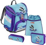 Step By Step Zestaw szkolny Touch 2 21L Happy Dolphins 4 el.