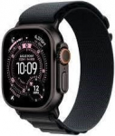Apple Smartwatch Apple Watch Ultra 3 GPS + Cellular 49mm Black Titanium / Titanium Milanese Loop M Czarny  (MF1Q4QC/A)