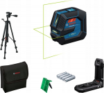 Bosch BOSCH. CROSS LASER GLL 20-22 G GREEN + HOLDER LB 10 + TRIPOD BT 150