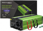 Qoltec Pure Sine Wave Inverter Monolith, 600W, 1200W