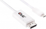 Club 3D Kabel USB Club 3D USB-C - DisplayPort 1.2 m Biały (CAC-1517)