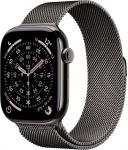 Apple Smartwatch Apple Watch 11 GPS + Cellular 46mm Slate Titanium Milanese Loop M/L Grafitowy  (MFD44ET/A)