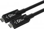 Microconnect Kabel USB MicroConnect USB-C - USB-C 10 m Czarny (USB3.2CC10OP)