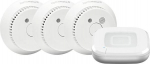 EQ3 Homematic IP Starter Set Rauchwarnmelder - Rauchmelder 3 R&auml;ume