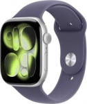 Apple Watch Series 11 (2025) GPS 46mm Silver Alu Case, Purple Fog Sport Band M/L EU MEVA4 - ONLY BOX DAMAGE