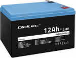 Qoltec LiFePO battery 12.8V, 12Ah, 153.6Wh,BM