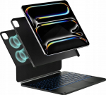 Noname Etui Typecase Edge + z klawiaturą do iPad Pro 13'' 2024/2025 wł&oacute;kno węglowe