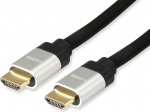 Equip System przekazu sygnału AV Equip Equip HDMI UHS E.Gewebe 2.1 A-A St/St 10.0m 8K60Hz HDR  sw