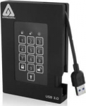 Apricorn Aegis Padlock Fortress 256 GB USB 3.2 Gen 1 (3.1 Gen 1) Czarny