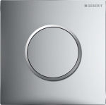 Geberit Przycisk spłukujący Geberit GEBERIT SIGMA 10 ARMAT.SPŁ.PISUAR CR/MAT - 116.015.KH.1