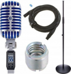 Shure Mikrofon Shure Mikrofon dynamiczny wokalowy Shure SUPER 55 Deluxe w Pełnym zestawie