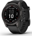 Garmin fēnix 7S Pro 3.05 cm (1.2") MIP 42 mm Digital 240 x 240 pixels Touchscreen Black Wi-Fi GPS (satellite)