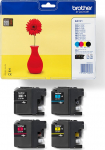 Brother Tusz Brother Zestaw tuszy CMYK LC121VALBP