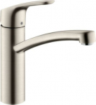 Hansgrohe Bateria kuchenna Hansgrohe Focus M41 stojąca stal szlachetna (31806800)