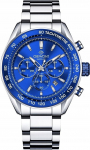 Giewont Zegarek Giewont Zegarek Męski Giewont Chronograph Sapphire Srebrno Niebieski GW9580-B3