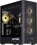 Actina 5901443440246 PC AMD Ryzen&trade; 9 9900X3D 32 GB DDR5-SDRAM 1 TB SSD NVIDIA GeForce RTX 5070 Ti Windows 11 Home Midi Tower Black