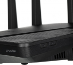 Synology RT6600ax Router WiFi6 1xWAN 3xGbE 1x2.5Gb wireless router Tri-band (2.4 GHz / 5 GHz / 5 GHz) Black